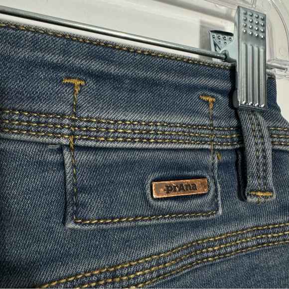 NWT PRANA Soma Jean Slim Fit Classic Blue Size 0/25 Minimalist Casual Stretch - Picture 6 of 13